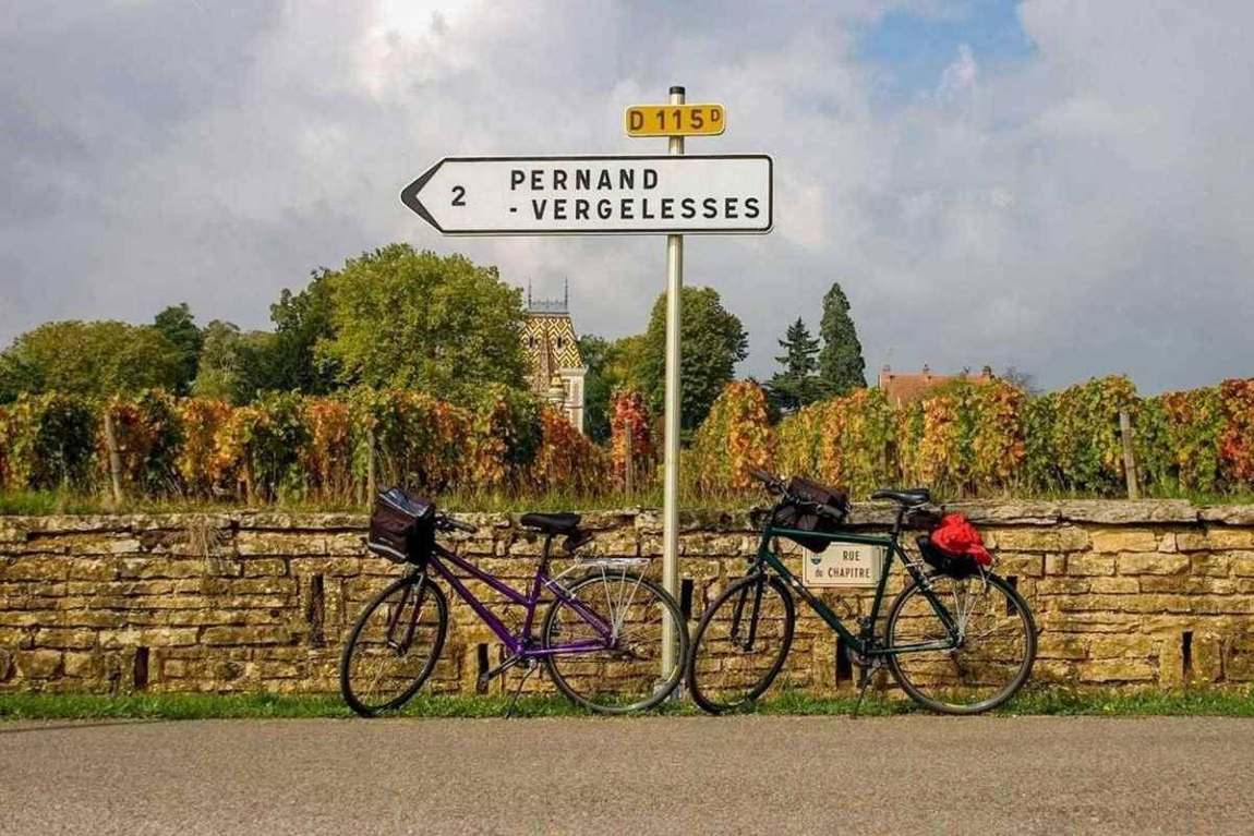 Burgundy wine country