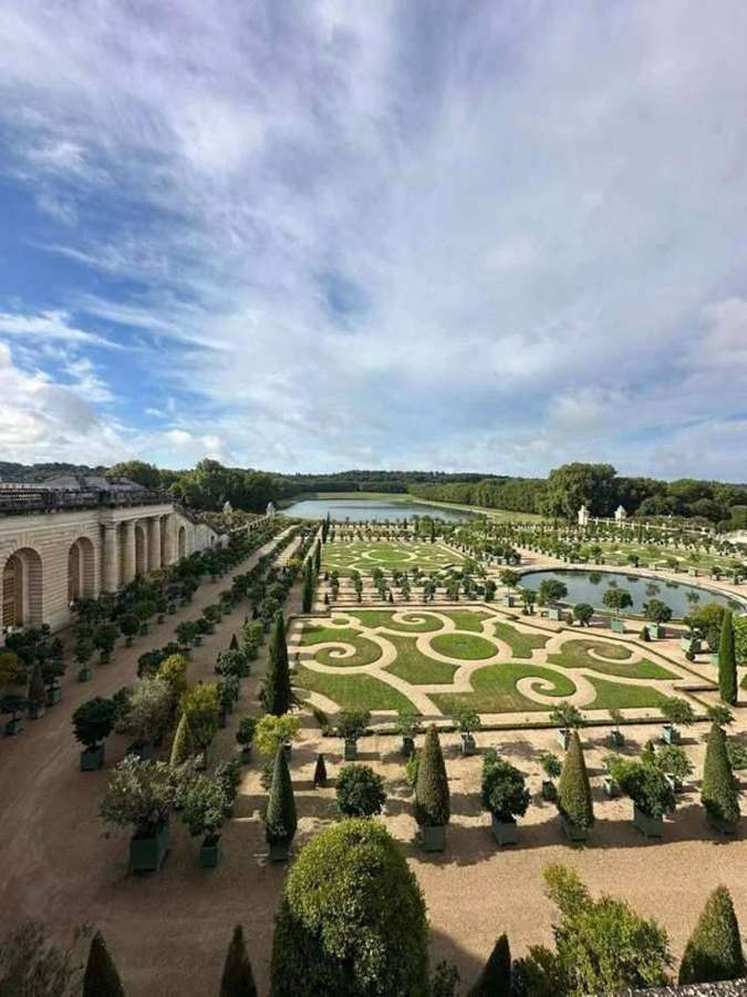 Formal gardens at Versailles